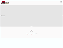 Tablet Screenshot of digitaltechmagazine.com